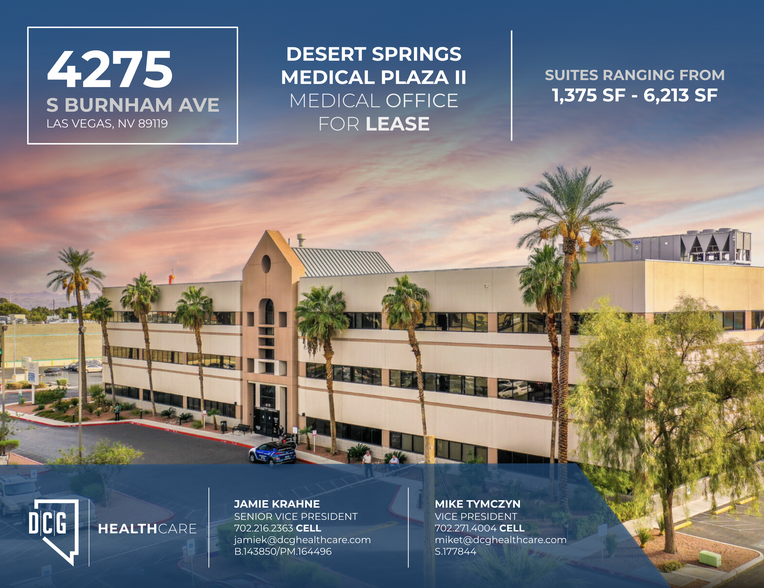 Primary Photo Of 4275 S Burnham Ave, Las Vegas Medical For Lease