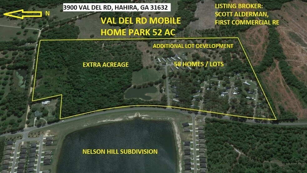 3980 Val del Rd, Hahira, GA 31632 Manufactured Housing Mobile Home