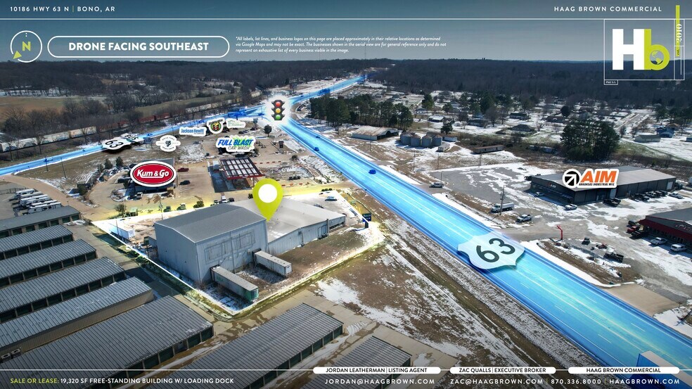 More Photos Of 10186 Highway 63 N, Bono Storefront Retail Office For Sale