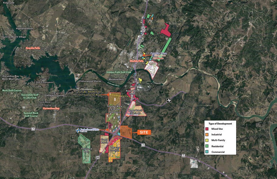 More Photos Of Hwy 71 and 281, Marble Falls Land For Sale