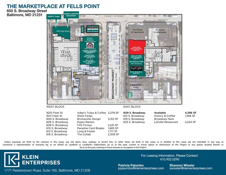 More Photos Of 600-604 S Broadway, Baltimore Unknown For Lease