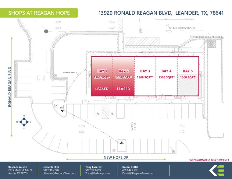 More Photos Of 13920 Ronald W Reagan Blvd, Leander General Retail For Lease