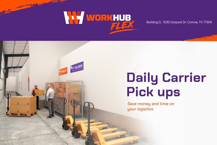 More Photos Of 1027 Outpost Dr, Conroe Showroom For Lease