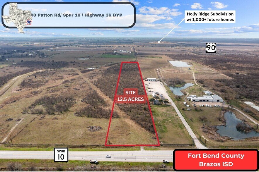 Primary Photo Of 00 Patton Road / Spur 10 / Highway 36 byp, Rosenberg Land For Sale