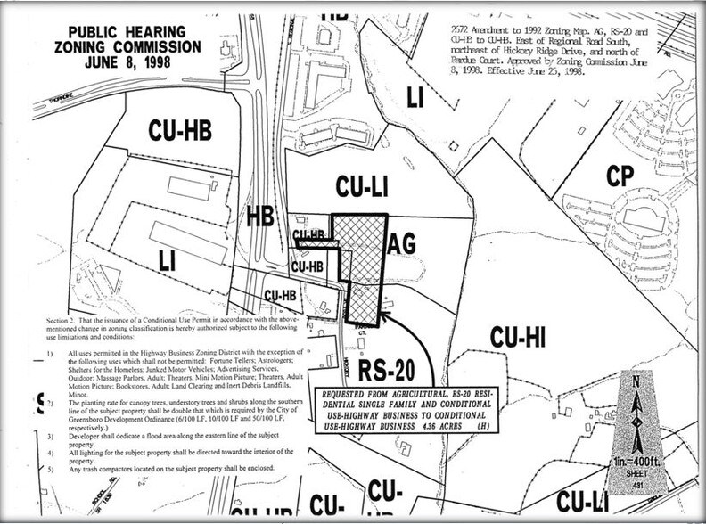 More Photos Of 649 South Regional Rd, Greensboro Land For Sale