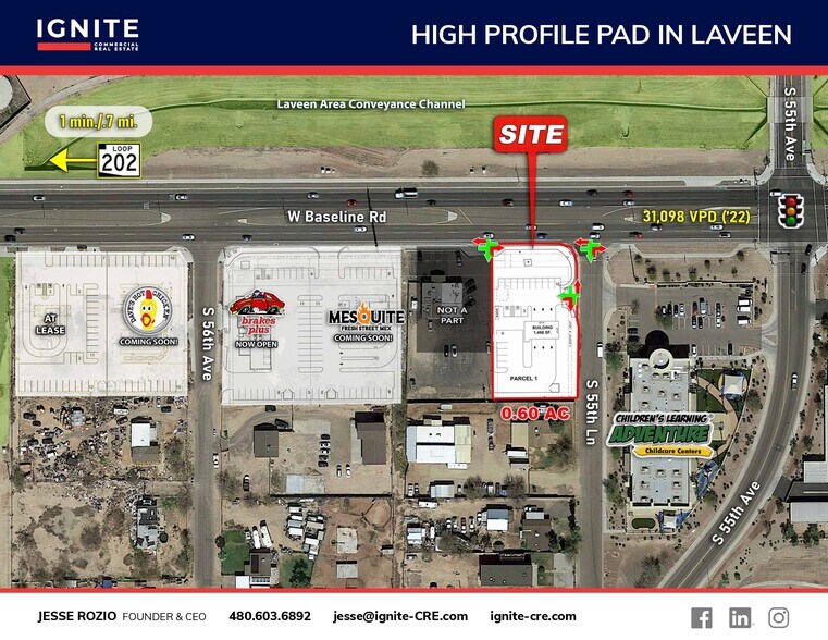 More Photos Of SWC of 55th Ave & Baseline Rd, Laveen Land For Lease