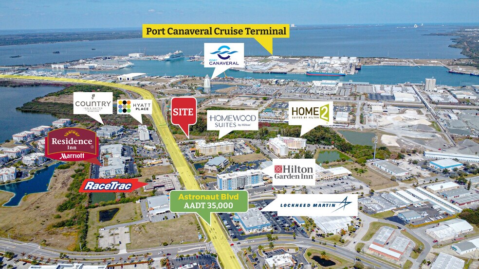 Primary Photo Of 9010 Astronaut Blvd, Cape Canaveral Warehouse For Sale