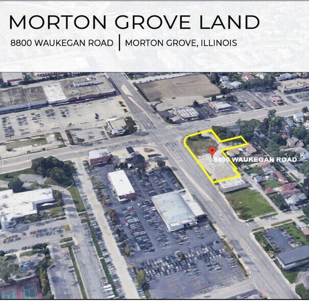 Primary Photo Of 8800 Waukegan Rd, Morton Grove Land For Lease