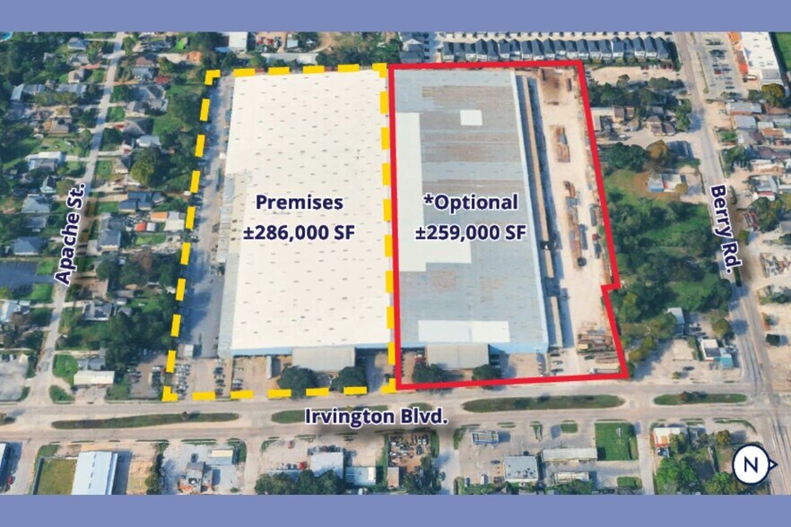 More Photos Of 8411 Irvington Blvd, Houston Manufacturing For Lease