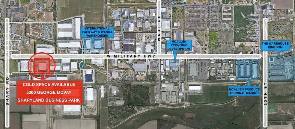 More Photos Of 5300 George McVay Dr, McAllen Refrigeration Cold Storage For Lease