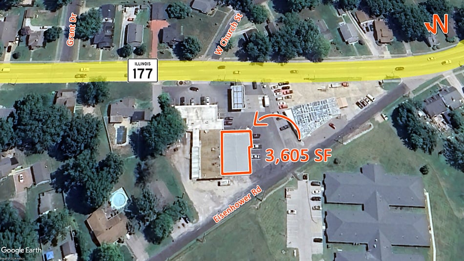 More Photos Of 1040 W Main St, Mascoutah Freestanding For Lease