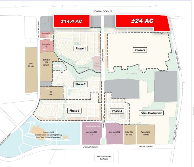 More Photos Of Loop 410 South @ Zarzamora St, San Antonio Land For Sale