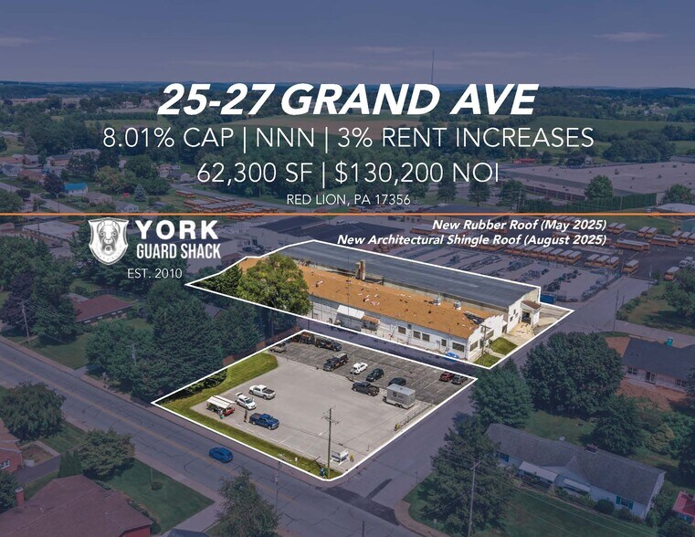 Primary Photo Of 25 Grand Ave, Red Lion Warehouse For Sale