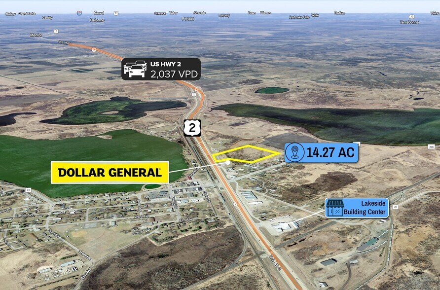 More Photos Of adj. to 209 U.S. 2, Erskine Land For Sale