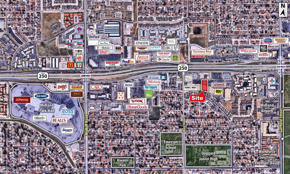 More Photos Of 2511-2617 W Loop 250 N, Midland Freestanding For Lease