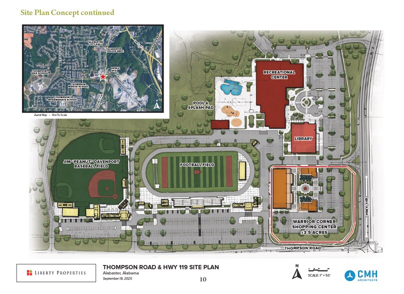 More Photos Of Thompson Rd. @ Highway 119, Alabaster General Retail For Lease