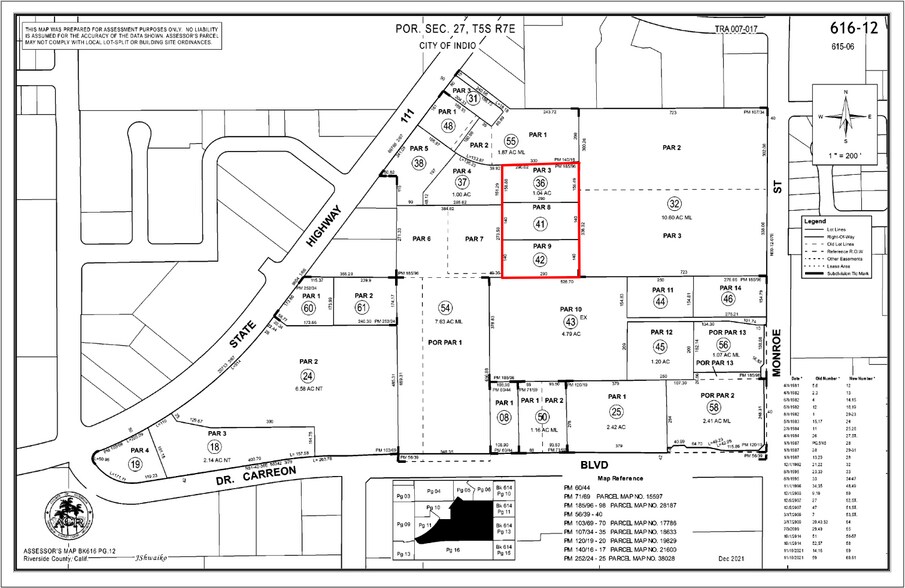 More Photos Of 81729 Highway 111, Indio Land For Sale