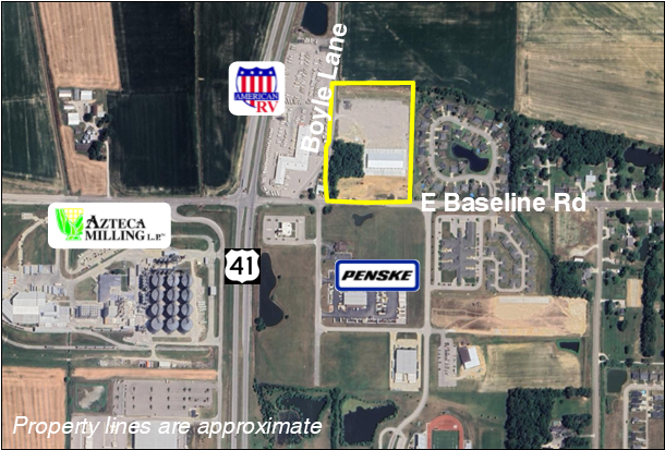 More Photos Of 16001 Boyle Lane, Evansville Warehouse For Lease