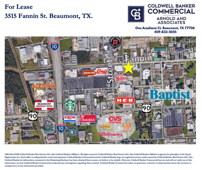 More Photos Of 3515 Fannin St, Beaumont Unknown For Lease