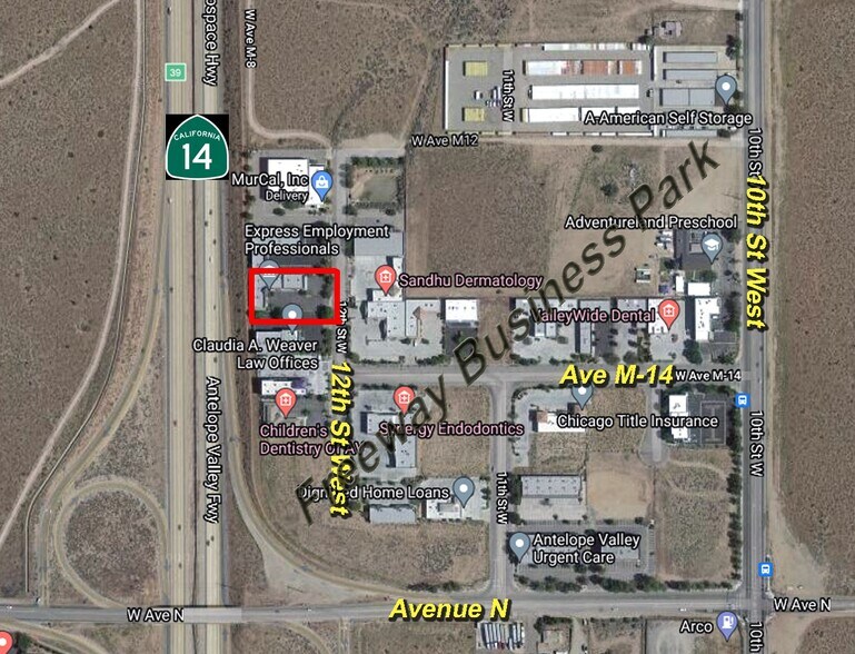 More Photos Of 41319 12th St W, Palmdale Office For Lease