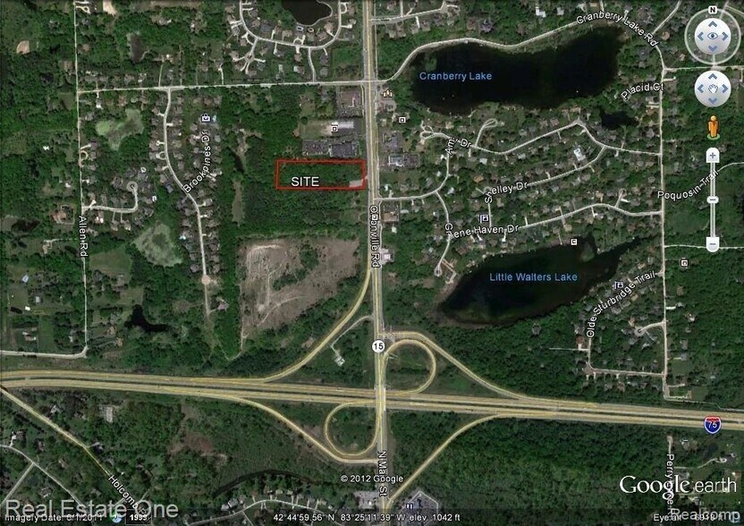Primary Photo Of 7763 Ortonville Rd, Village of Clarkston Land For Sale