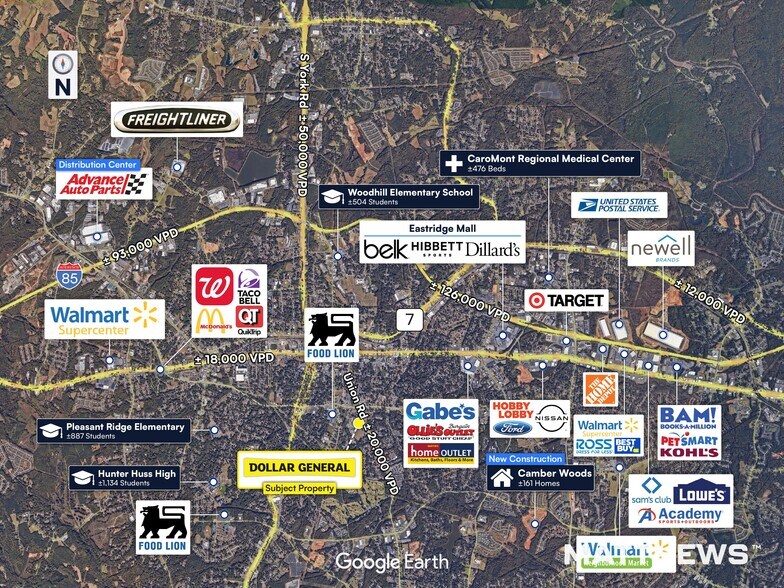 More Photos Of 911 Union Rd, Gastonia Storefront For Sale