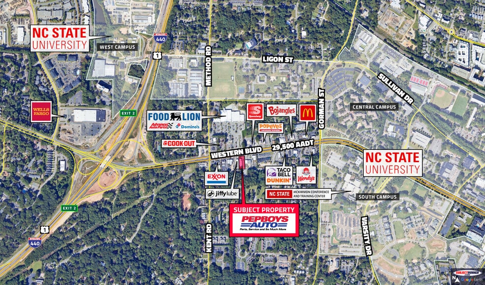 More Photos Of 3921 Western Blvd, Raleigh Auto Repair For Sale