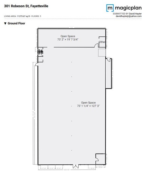More Photos Of 301 Robeson St, Fayetteville Freestanding For Lease