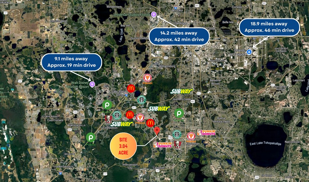 More Photos Of 4545 Irlo Bronson Memorial hwy, Kissimmee Land For Sale