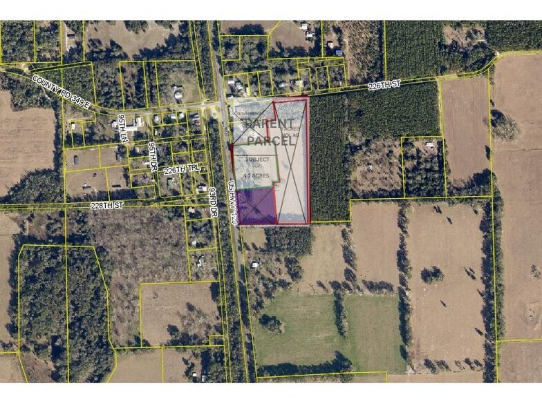 Primary Photo Of 22672 US Highway 129, O Brien Land For Sale