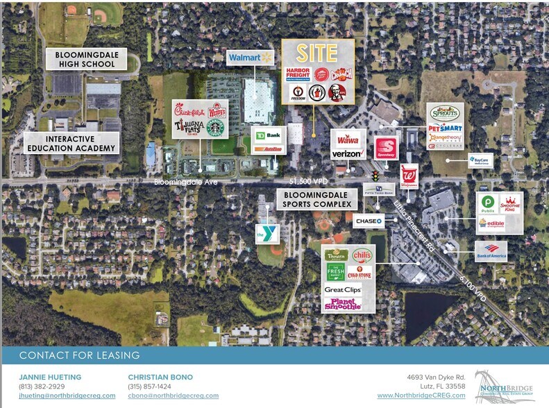 More Photos Of 3210-3248 Lithia Pinecrest Rd, Valrico General Retail For Lease