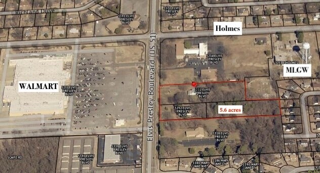 More Photos Of 5272 Elvis Presley Blvd, Memphis Land For Sale