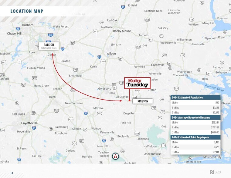 More Photos Of 3725 W Vernon Ave, Kinston Restaurant For Sale