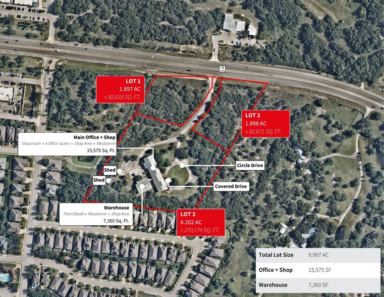 More Photos Of 15315 W Highway 71, Austin Showroom For Sale