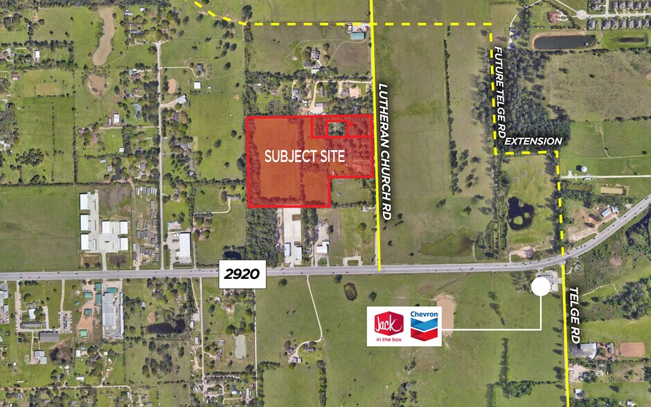 Primary Photo Of 0 Lutheran Church Rd, Tomball Land For Sale