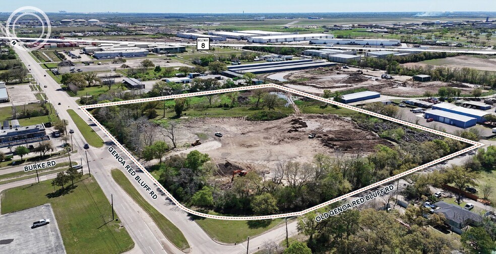 Primary Photo Of 1026 Genoa Red Bluff Rd, Houston Land For Sale