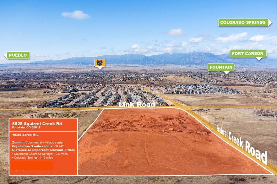 More Photos Of 8525 Squirrel Creek Rd, Fountain Land For Sale