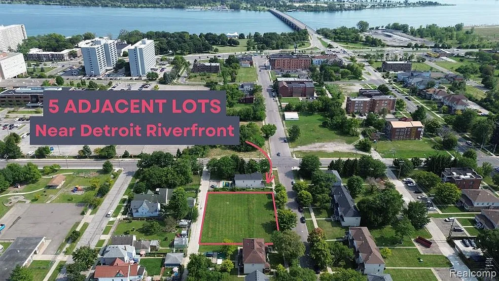 Primary Photo Of 1020 Field st, Detroit Land For Sale