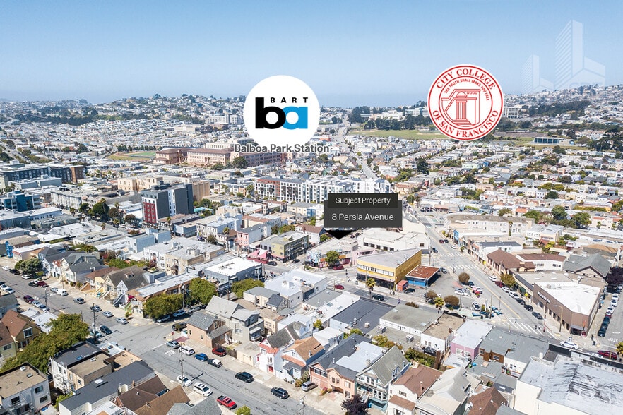 More Photos Of 8 Persia Ave, San Francisco Office For Sale