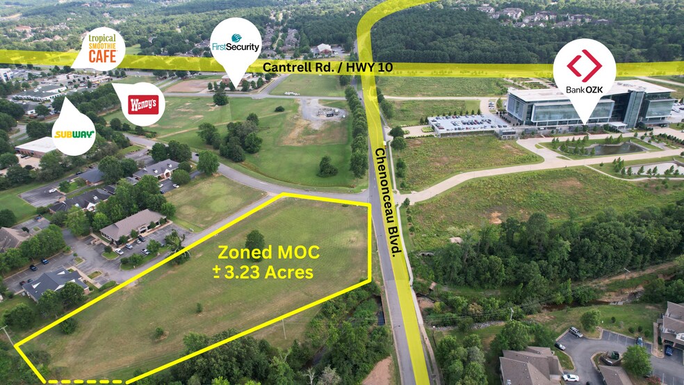 More Photos Of Chenonceau Blvd And Ranch Drive, Little Rock Land For Sale