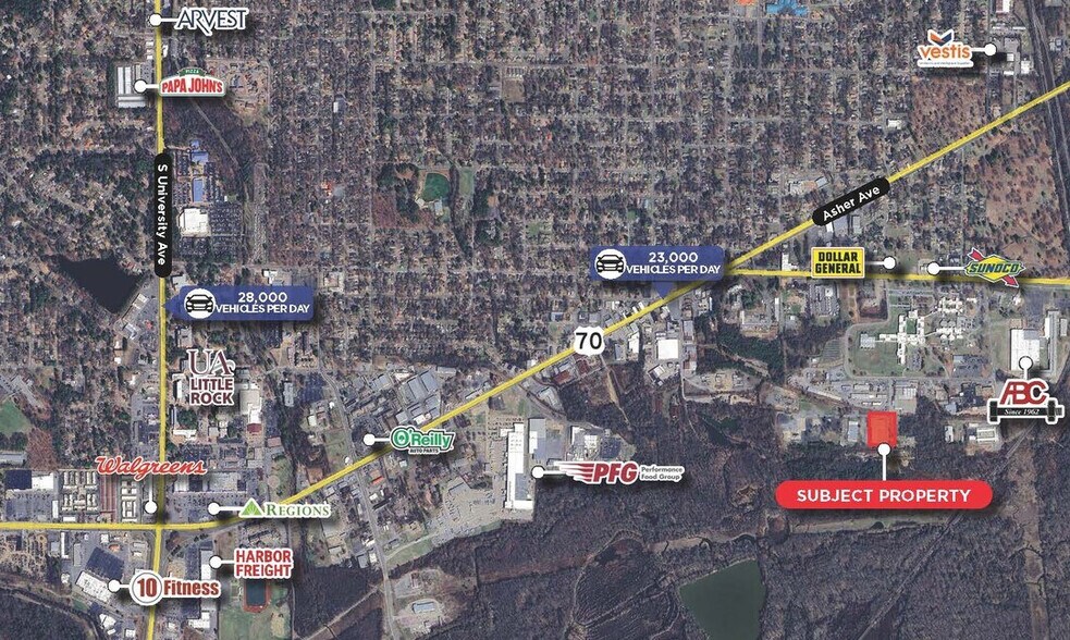 More Photos Of 3300 Brown St, Little Rock Warehouse For Sale