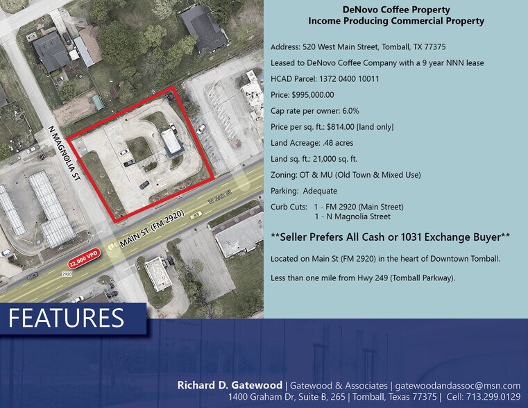 More Photos Of 520 W Main St, Tomball Freestanding For Sale