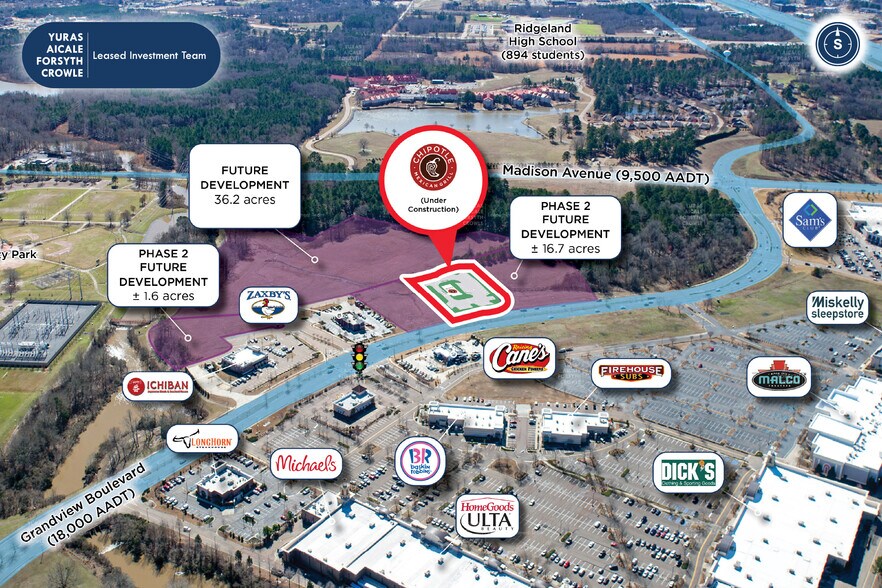 More Photos Of 164 Grandview Blvd, Madison General Retail For Sale