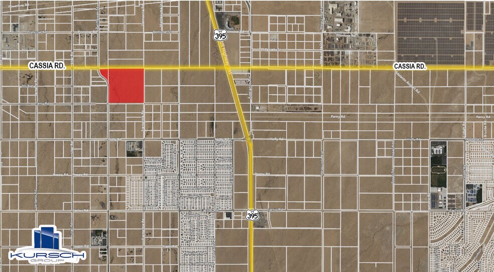 Primary Photo Of Bellflower St & Cassia Rd. rd, Adelanto Land For Sale