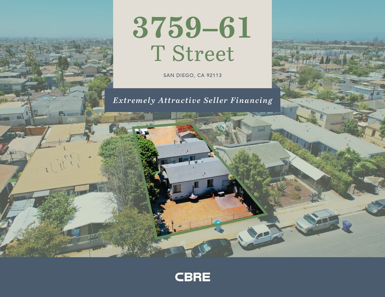 Primary Photo Of 3759-61 T St, San Diego Apartments For Sale
