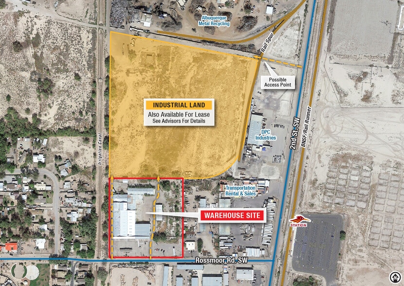 More Photos Of 215 Rossmoor Rd SW, Albuquerque Distribution For Lease