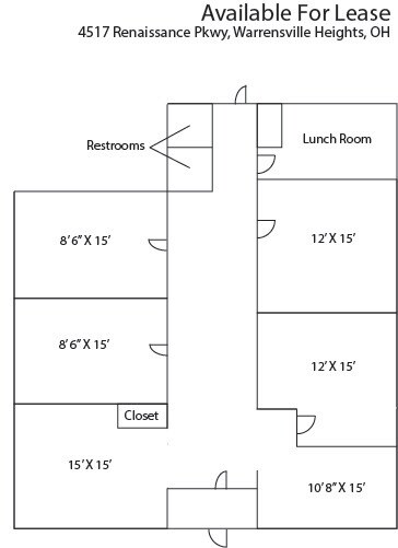 More Photos Of 4517-4525 Renaissance Pky, Warrensville Heights Office For Sale