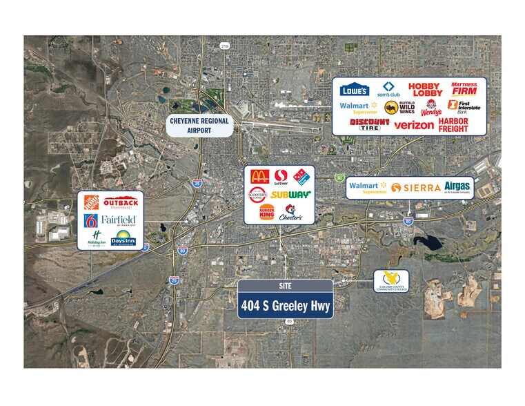 More Photos Of 404 Greeley Hwy, Cheyenne General Retail For Sale