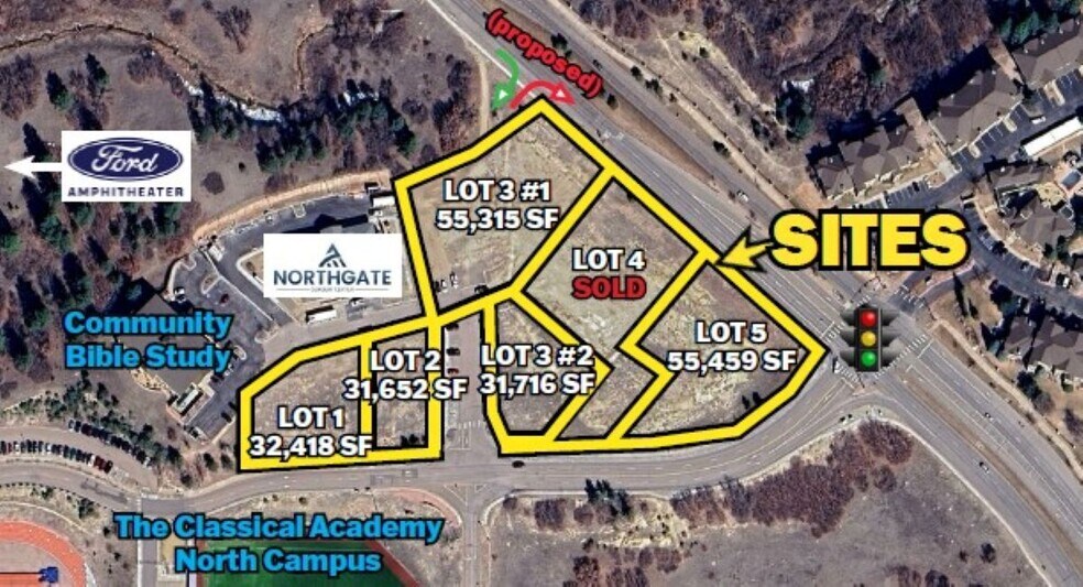 Primary Photo Of Voyager Pkwy, Colorado Springs Land For Sale