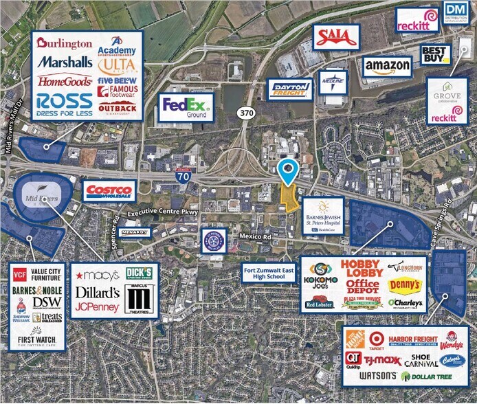 More Photos Of BJC St Peters Dr @ Executive Center Pkwy, Saint Peters Land For Sale